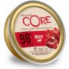 Paštika pro kočky Wellness Core 98% hovězí receptura 85 g