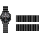 Aligator Watch Straps 22 kovový řemínek, Black 22AW0009 – Hledejceny.cz