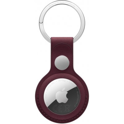 Apple Klíčenka z tkaniny FineWoven na AirTag burgundsky červená – Zboží Mobilmania