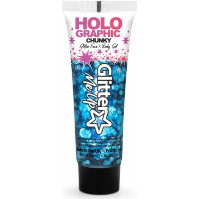 PaintGlow Velké gelové třpytky na tvář a tělo Cosmic Blue, 12ml – Hledejceny.cz