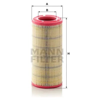 MANN FILTER Vzduchový filtr C 17 337/2 – Hledejceny.cz