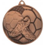 Designová kovová medaile Fotbal Bronz 5 cm – Zboží Mobilmania