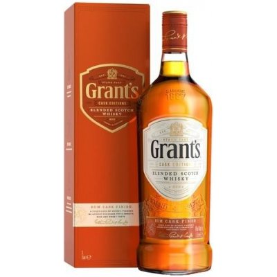 Grant's Rum Cask Finish 40% 1 l (karton)