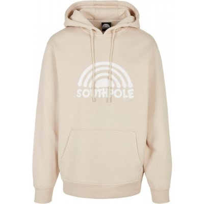 Southpole Spray Logo Hoody sand