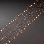 Mikro LED světelný řetěz 60 jantarových LED drát měděné barvy vnitřní – Hledejceny.cz