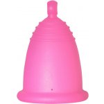 Me Luna menstruační kalíšek M s kuličkou fuchsia – Zboží Dáma