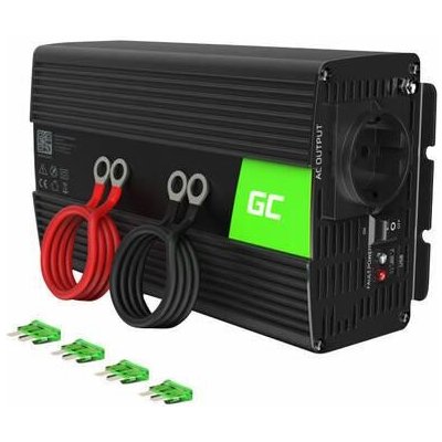 Green Cell INV08 12V/230V 1000W/2000W, modifikovaná sinusovka