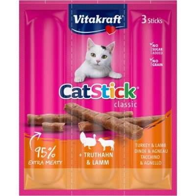 Vitakraft Cat Stick Turkey and lamb 18 g – Zboží Mobilmania