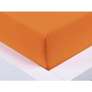 Xpose Jersey prostěradlo Exclusive oranžové 140x200