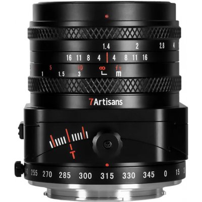 7ARTISANS 50 mm f/1,4 Tilt-Shift pro Sony E APS-C – Zboží Živě