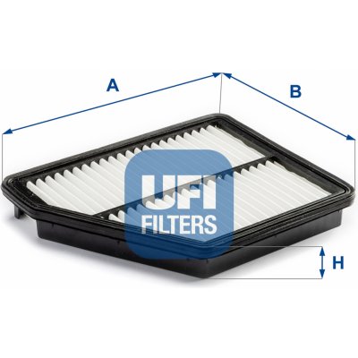 UFI Vzduchový filtr 30.229.00 – Hledejceny.cz