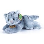 Eco- Friendly Rappa kočka šedá ležící 30 cm – Zboží Dáma