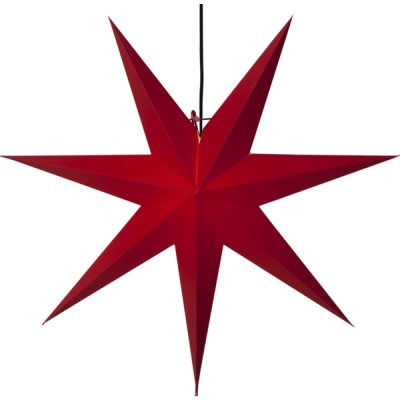 Star Trading Papírová hvězda ROZEN 7 cípů | červená – Hledejceny.cz