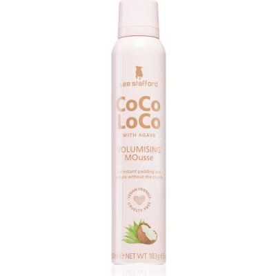 Lee Stafford CoCo LoCo luxusní objemová pěna pro jemné a zplihlé vlasy 200 ml – Zboží Mobilmania