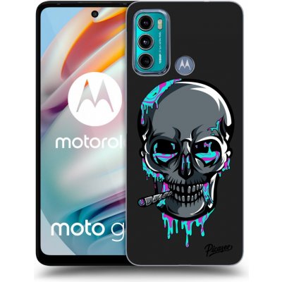 Pouzdro Picasee silikonové Motorola Moto G60 - EARTH - Lebka 3.0 černé – Zbozi.Blesk.cz