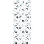 Textilní sprchový Závěs VidaXL 100 x 240 cm – Hledejceny.cz