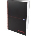 Oxford Zápisník Black n´ Red Notebook linkovaný černá A4 70 listů – Zbozi.Blesk.cz