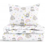 MKLuzkoviny.cz bavlna povlečení Renforcé Lenochod 140x200 70x90 – Sleviste.cz