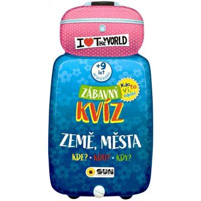 Zábavný kvíz Kdo to ví, odpoví Země města – Zboží Živě