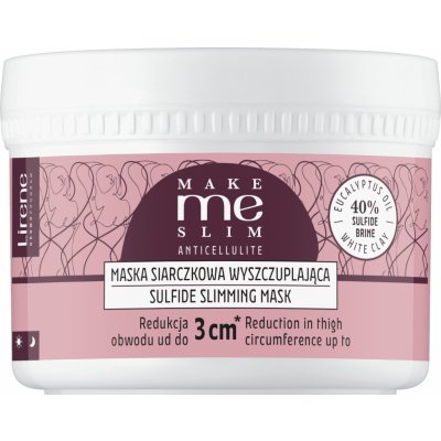Lirene Make Me Slim sulfidová zeštíhlující tělová maska 200 g – Zboží Dáma