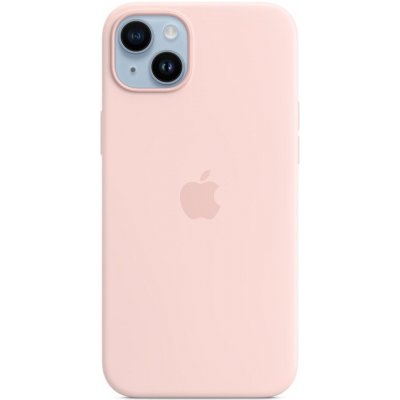 Apple Silikonové vč. Magsafe iPhone 14 Plus Chalk růžové MPT73ZM/A