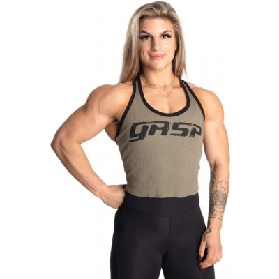 Gasp RIB CROP T BACK WASHED GREEN – Sleviste.cz