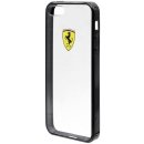 Pouzdro Ferrari Racing TPU iPhone 5/5S/SE černé