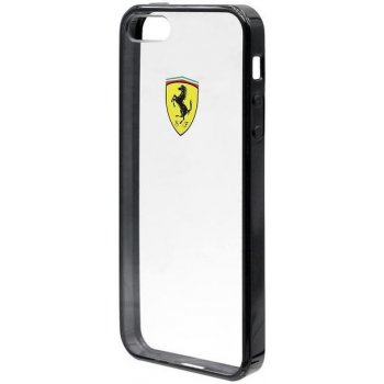 Pouzdro Ferrari Racing TPU iPhone 5/5S/SE černé