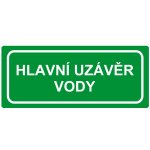 Hlavní uzávěr vody plast 0,5mm 210 x 90 mm – HobbyKompas.cz