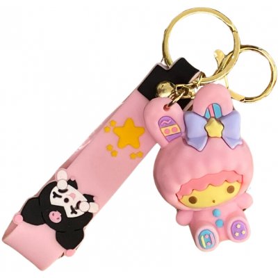 Přívěsek na klíče Sanrio Little Twin Star Pink – Hledejceny.cz