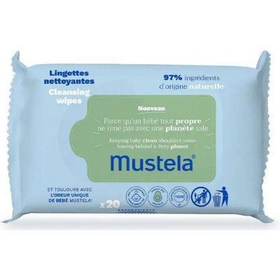 Mustela dětské vlhčené ubrousky 20 ks – Zboží Mobilmania