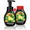 Ekologické mytí nádobí Dedra Aquatix EcoFoam SADA 1+1 Aktivní EKO pěna na ruční mytí nádobí bergamot & lemon, 300 + 300 ml