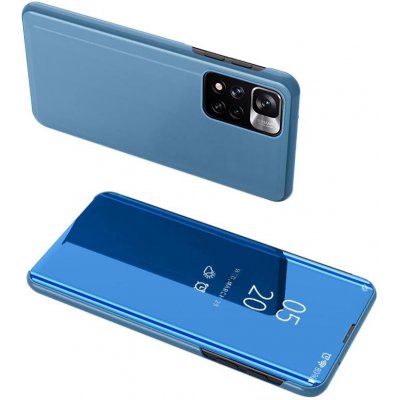 Pouzdro Mezamo Clear View Case Flip Cover Xiaomi Redmi Note 11 Pro + 5G / 11 Pro 5G / 11 Pro modré