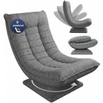 Casaria Aberdeen 87 x 60 x 105 cm šedá 109635 – Hledejceny.cz
