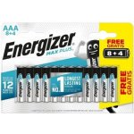 Energizer MAX Plus AAA 12 ks EM010 – Hledejceny.cz