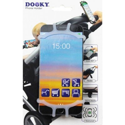 Dooky Univerzální držák na mobilní telefon Transparent – Zbozi.Blesk.cz