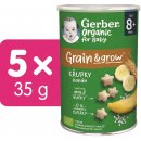 Gerber Organic křupky banánové 5x 35 g