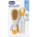 Chicco Baby Moments hřeben na vlasy pro miminka + kartáč na vlasy pro miminka – Hledejceny.cz