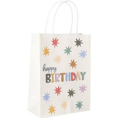 Folat Tašky dárkové Starburst 20 x 27 cm 6 ks – Zboží Živě