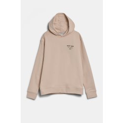 Gant Graphic Script Relaxed Hoodie Soft Oat