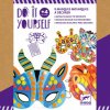 Výtvarné a kreativní sada Djeco DIY Masky zvířata jungle