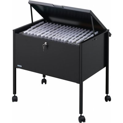 DURABLE 309801 ECO Pojízdná kartotéka 80 A4 TOP Černá – Zboží Dáma