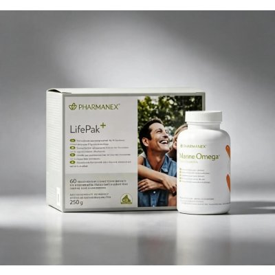 Nu Skin Pharmanex LifePak 60 sáčků + Marine Omega 120 kapslí – Hledejceny.cz