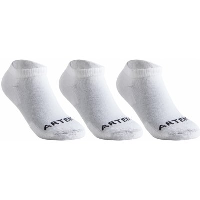 Artengo Nízké tenisové ponožky RS100 3 páry bílé – Zboží Mobilmania