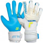 Reusch Attrakt Aqua bílá/modrá – Zboží Dáma