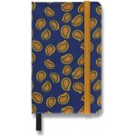 Moleskine Zápisník Professional Silk tvrdé desky A7, čistý, modrý – Sleviste.cz