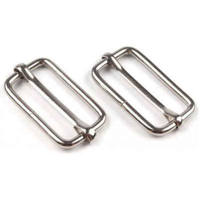 Pro Háčkování Posunovač na popruhy šíře 33 mm - 1 nikl Balení produktu: 10 ks, Varianta: 1 nikl – Zboží Dáma