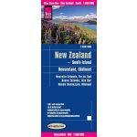 mapa New Zealand South 1:550 t voděodolná – Zboží Mobilmania