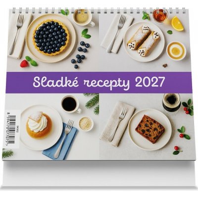 Vikpap stolní Sladké recepty 17,5 × 14 cm 2027 – Zboží Mobilmania