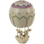 Dekorace zamilovaných králíčků v balónu 11*11*19 cm – Hledejceny.cz